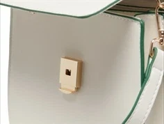 Kids ONLY whisper white/green cross body taske